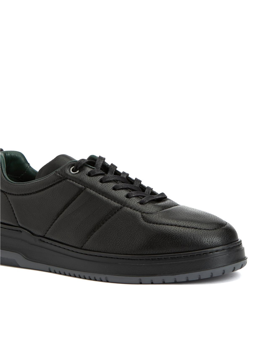 George Hogg Erkek Siyah Deri Sneaker George Hogg Erkek Siyah Deri Sneaker