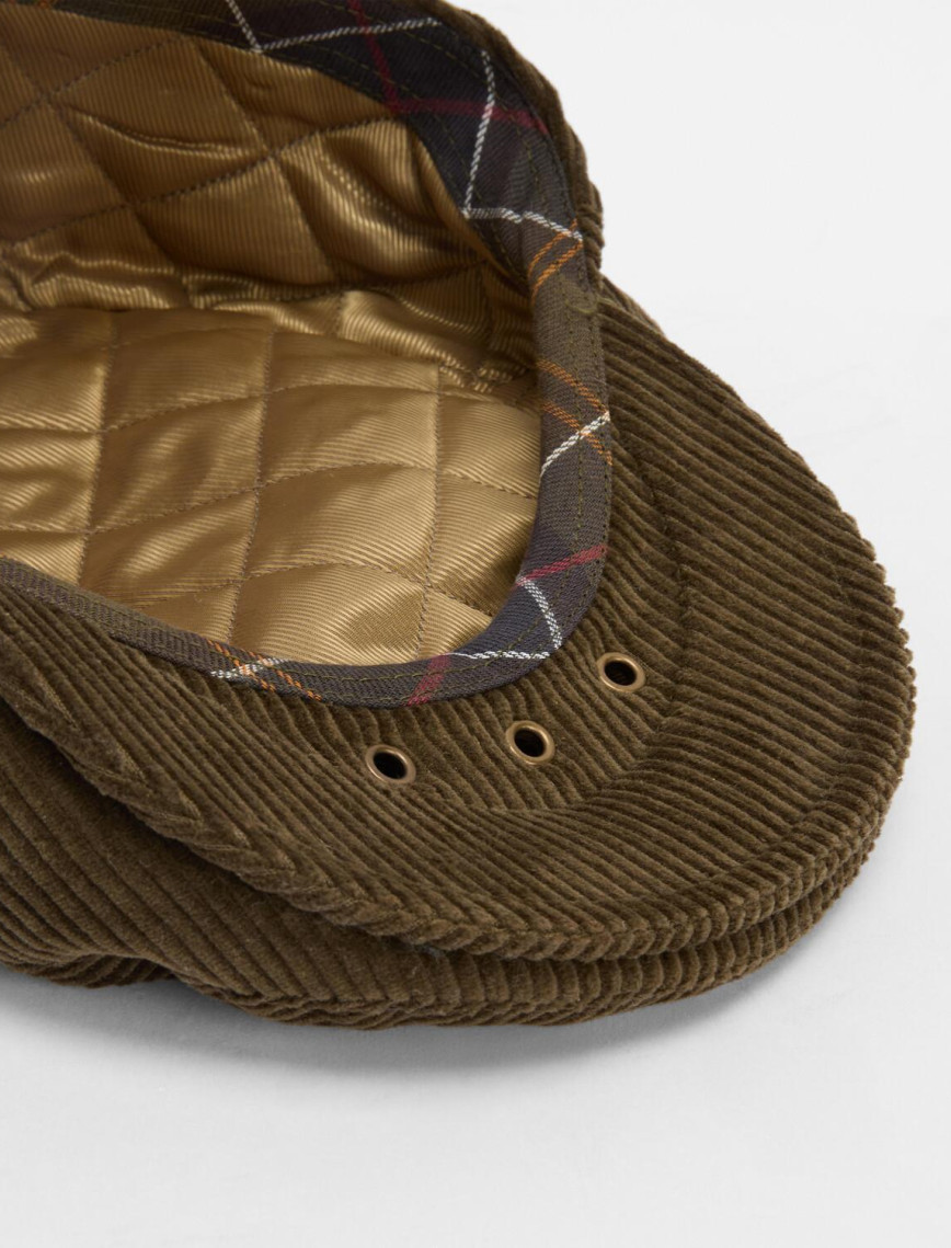 Barbour Westdale Cord Flat Şapka Barbour Westdale Cord Flat Şapka