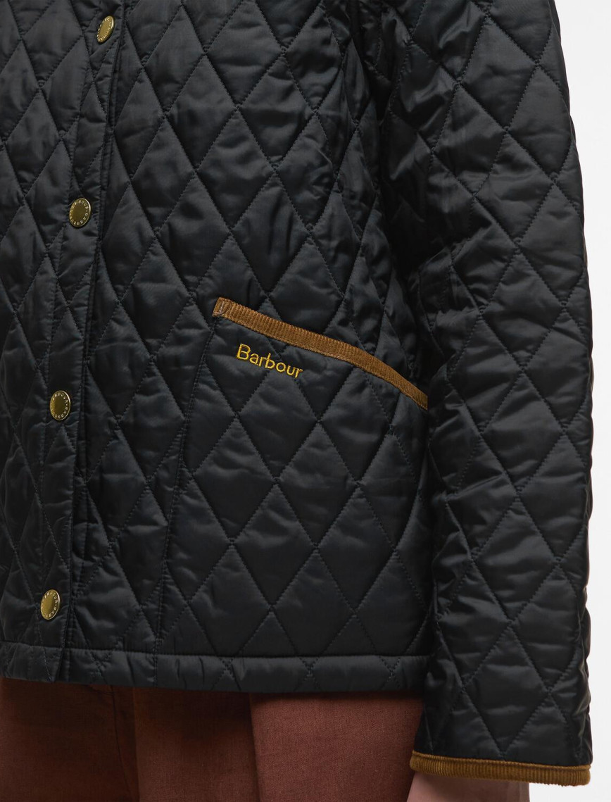 Barbour Icons Cropped Liddesdale Kapitone Ceket Barbour Icons Cropped Liddesdale Kapitone Ceket