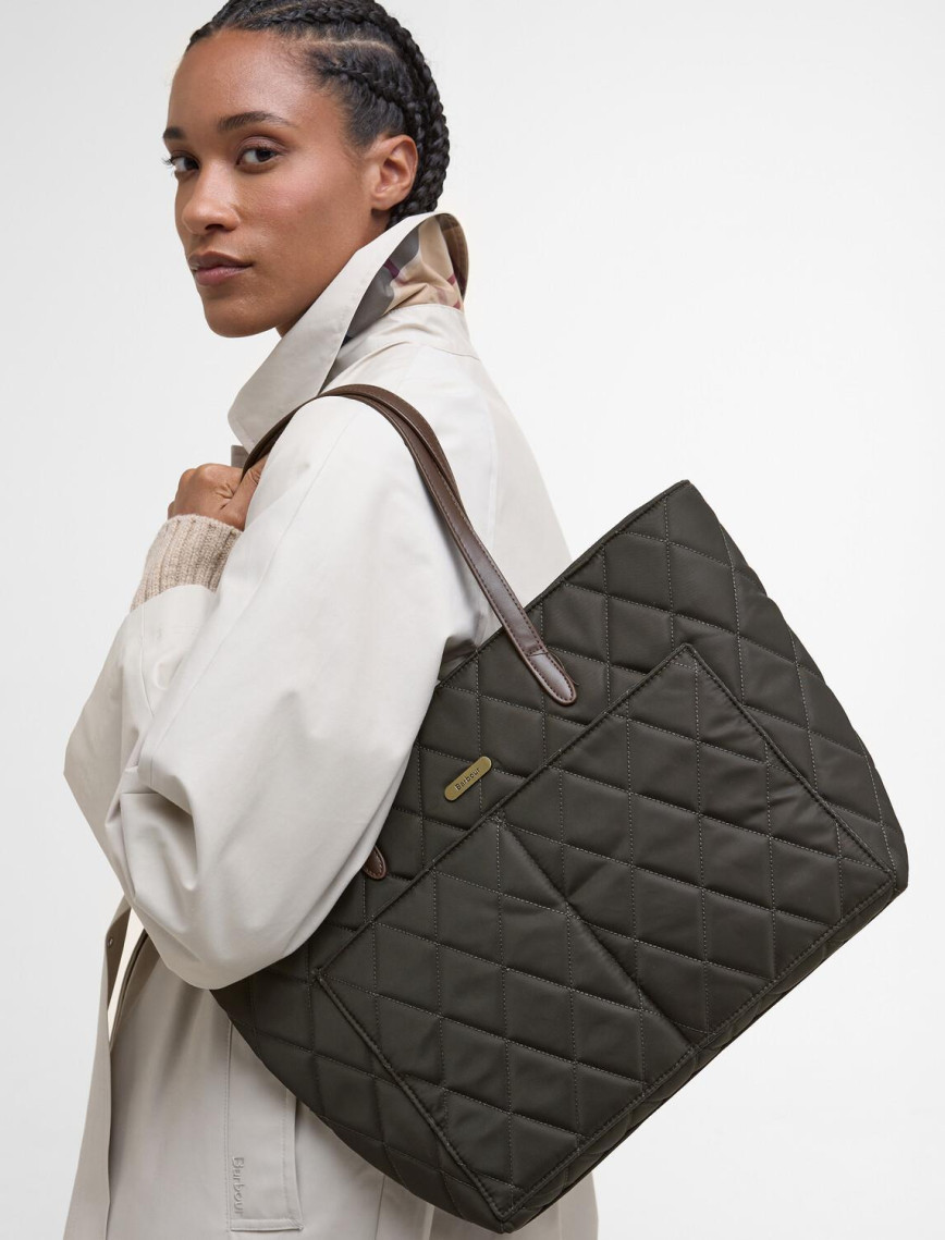 Barbour Quilted Tote Çanta Barbour Quilted Tote Çanta