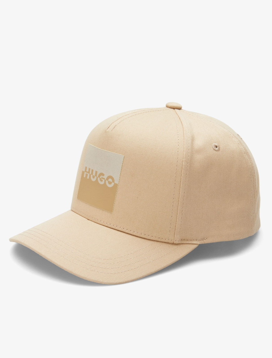 Hugo Marsel Splitted Logo Erkek Bej Şapka