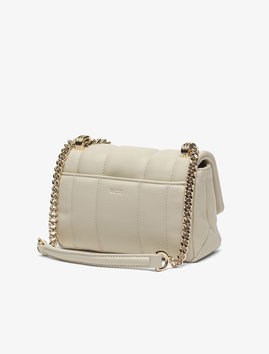 Boss Icon Kadın Beyaz Omuz Çantası Boss Icon Kadın Beyaz Omuz Çantası