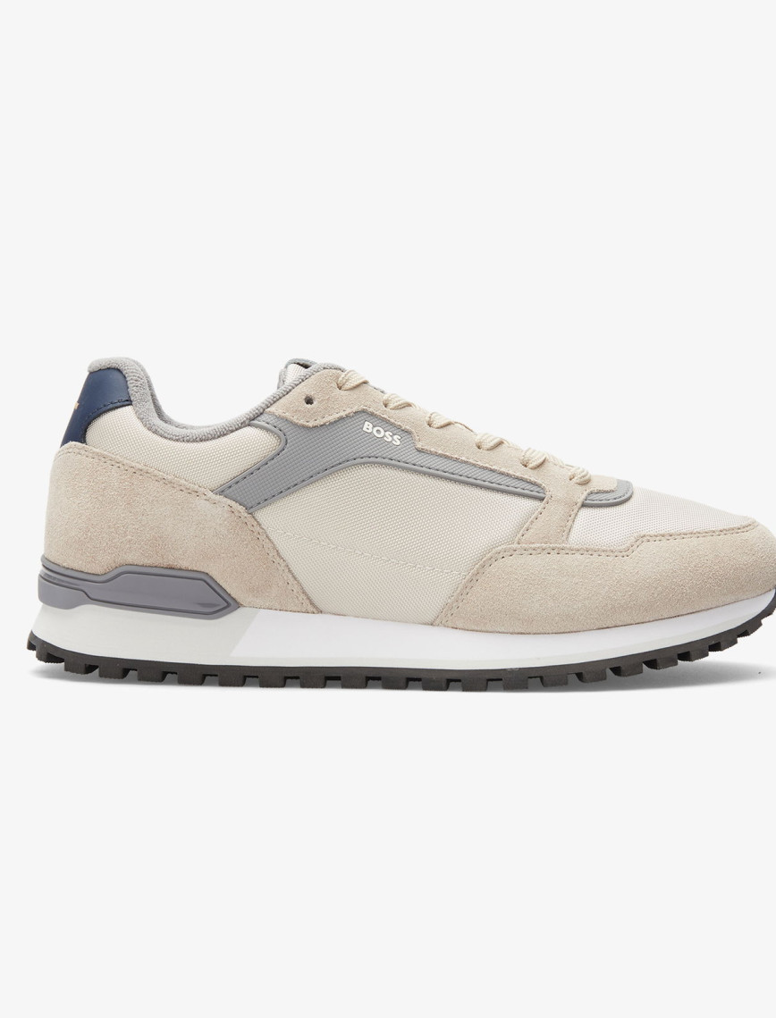 Boss Parkour-L 01 Erkek Gri Sneaker Boss Parkour-L 01 Erkek Gri Sneaker