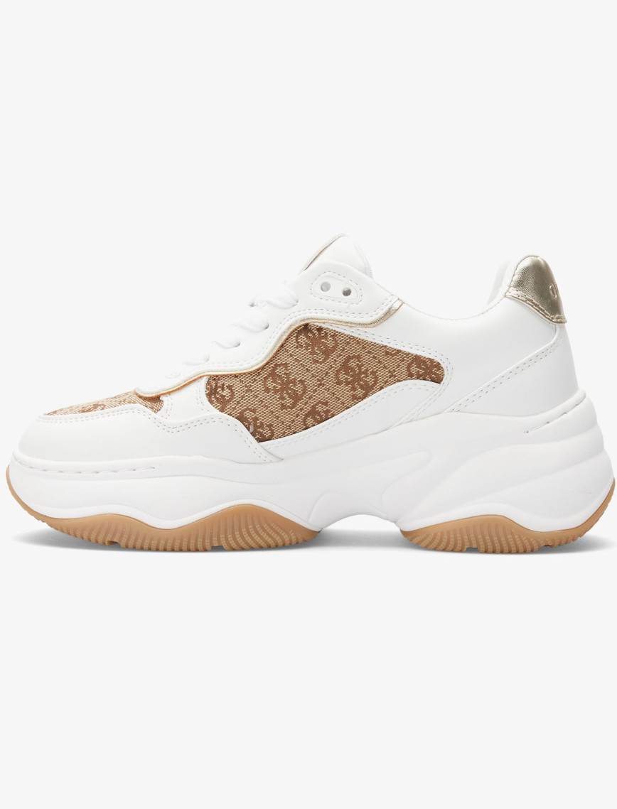 Guess Hapyy Kadın Bej Sneaker Guess Hapyy Kadın Bej Sneaker