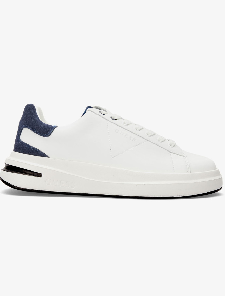 Guess Elba Deri Erkek Beyaz Sneaker Guess Elba Deri Erkek Beyaz Sneaker