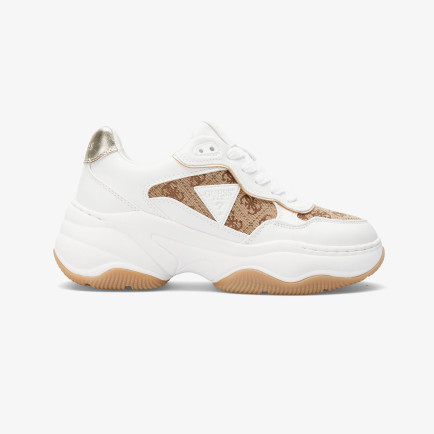 Guess Hapyy Kadın Bej Sneaker Guess Hapyy Kadın Bej Sneaker