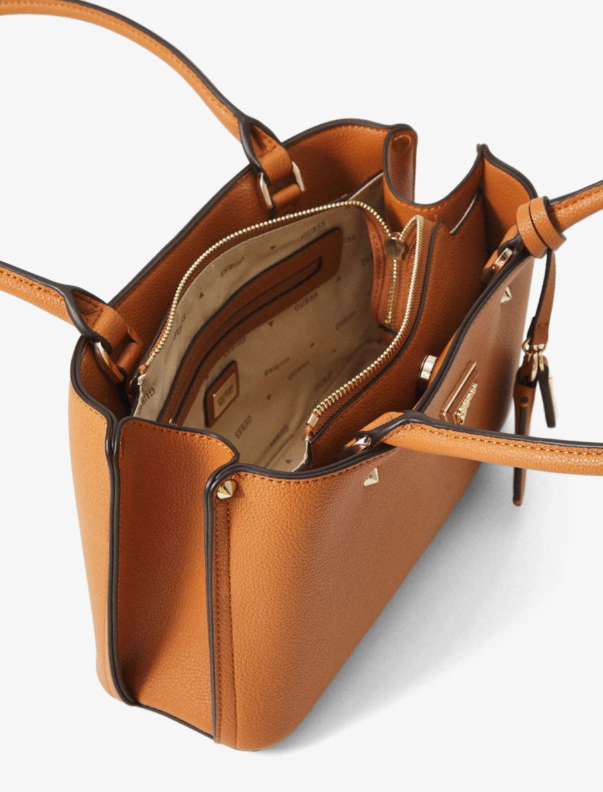 Guess Access Kadın Kahverengi El Çantası Guess Access Kadın Kahverengi El Çantası