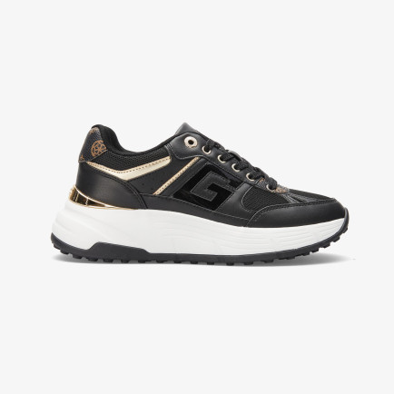 Guess Fonzi Kadın Siyah Sneaker Guess Fonzi Kadın Siyah Sneaker