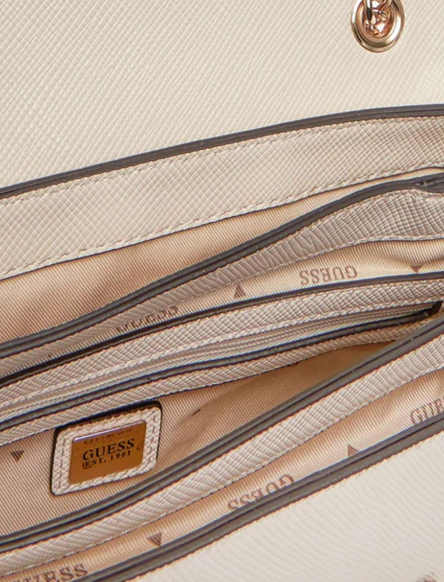 Guess Bramina Kadın Krem Omuz Çantası Guess Bramina Kadın Krem Omuz Çantası