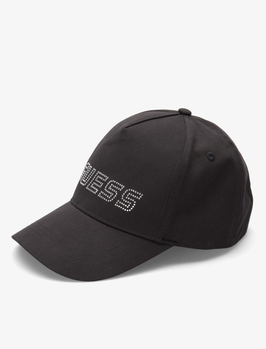 Guess Logo Baseball Kadın Siyah Şapka Guess Logo Baseball Kadın Siyah Şapka