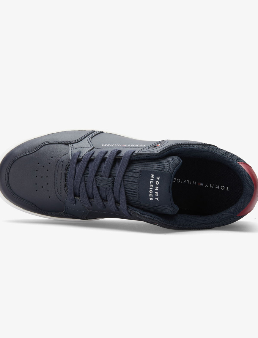 Tommy Hilfiger Basket Core Lite Mix Erkek Mavi Sneaker Tommy Hilfiger Basket Core Lite Mix Erkek Mavi Sneaker