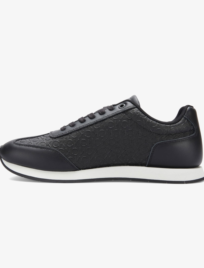 Calvin Klein Low Top Lace Up Erkek Beyaz Sneaker Calvin Klein Low Top Lace Up Erkek Beyaz Sneaker