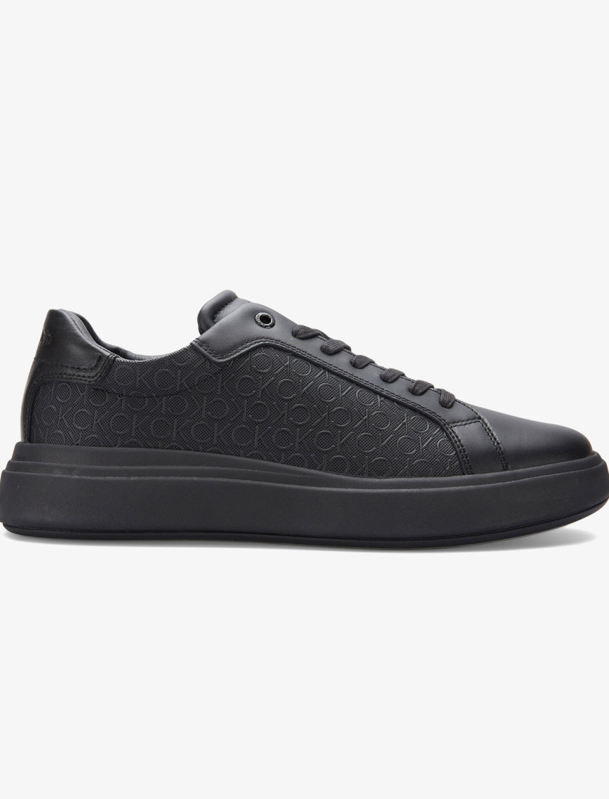 Calvin Klein Chunky Low Top Lace Up Mono Erkek Siyah Sneaker Calvin Klein Chunky Low Top Lace Up Mono Erkek Siyah Sneaker
