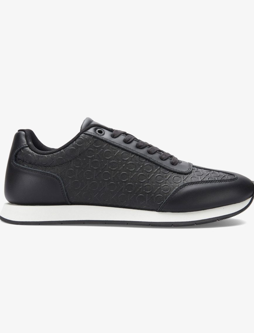 Calvin Klein Low Top Deri Erkek Beyaz Sneaker Calvin Klein Low Top Deri Erkek Beyaz Sneaker