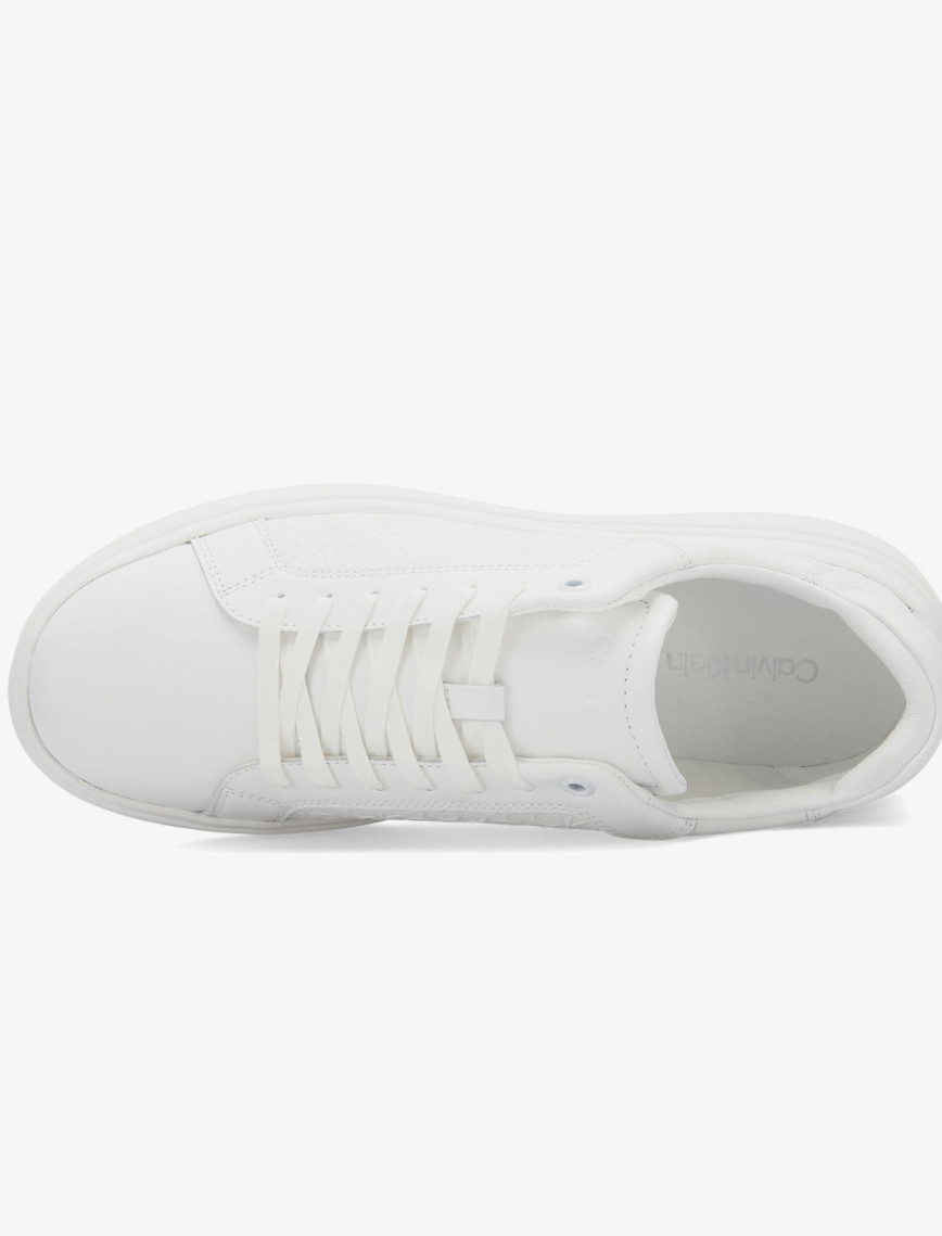 Calvin Klein Chunky Low Top Lace Up Mono Erkek Beyaz Sneaker Calvin Klein Chunky Low Top Lace Up Mono Erkek Beyaz Sneaker