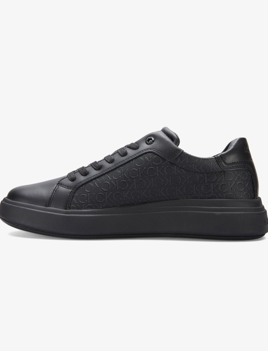 Calvin Klein Chunky Low Top Lace Up Mono Erkek Siyah Sneaker Calvin Klein Chunky Low Top Lace Up Mono Erkek Siyah Sneaker