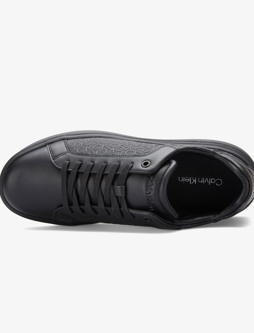 Calvin Klein Chunky Low Top Lace Up Mono Erkek Siyah Sneaker Calvin Klein Chunky Low Top Lace Up Mono Erkek Siyah Sneaker