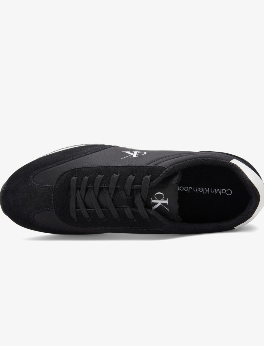 Calvin Klein Retro Runner Lace Up Erkek Siyah Sneaker Calvin Klein Retro Runner Lace Up Erkek Siyah Sneaker