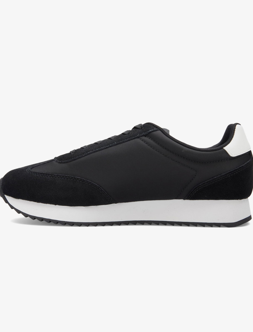 Calvin Klein Retro Runner Lace Up Erkek Siyah Sneaker Calvin Klein Retro Runner Lace Up Erkek Siyah Sneaker
