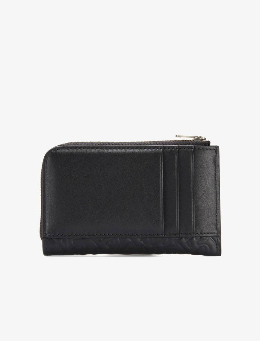 Calvin Klein Monogram L-Zip Kadın Siyah Cüzdan Calvin Klein Monogram L-Zip Kadın Siyah Cüzdan