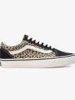 Vans Old Skool Kadın Siyah/Leopar Sneaker Vans Old Skool Kadın Siyah/Leopar Sneaker