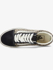 Vans Old Skool Kadın Siyah/Leopar Sneaker Vans Old Skool Kadın Siyah/Leopar Sneaker
