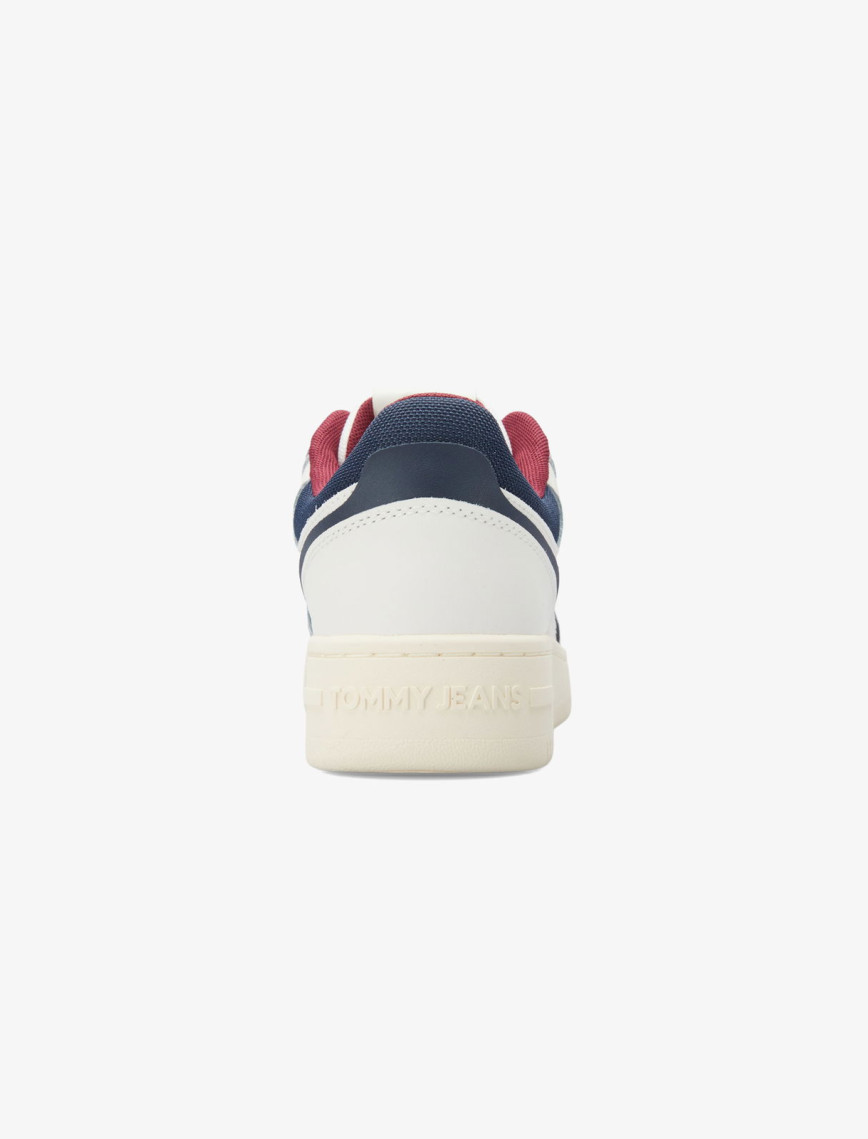 Tommy Hilfiger Fine Cleat Retro Basketball Erkek Beyaz Spor Ayakkabı Tommy Hilfiger Fine Cleat Retro Basketball Erkek Beyaz Spor Ayakkabı