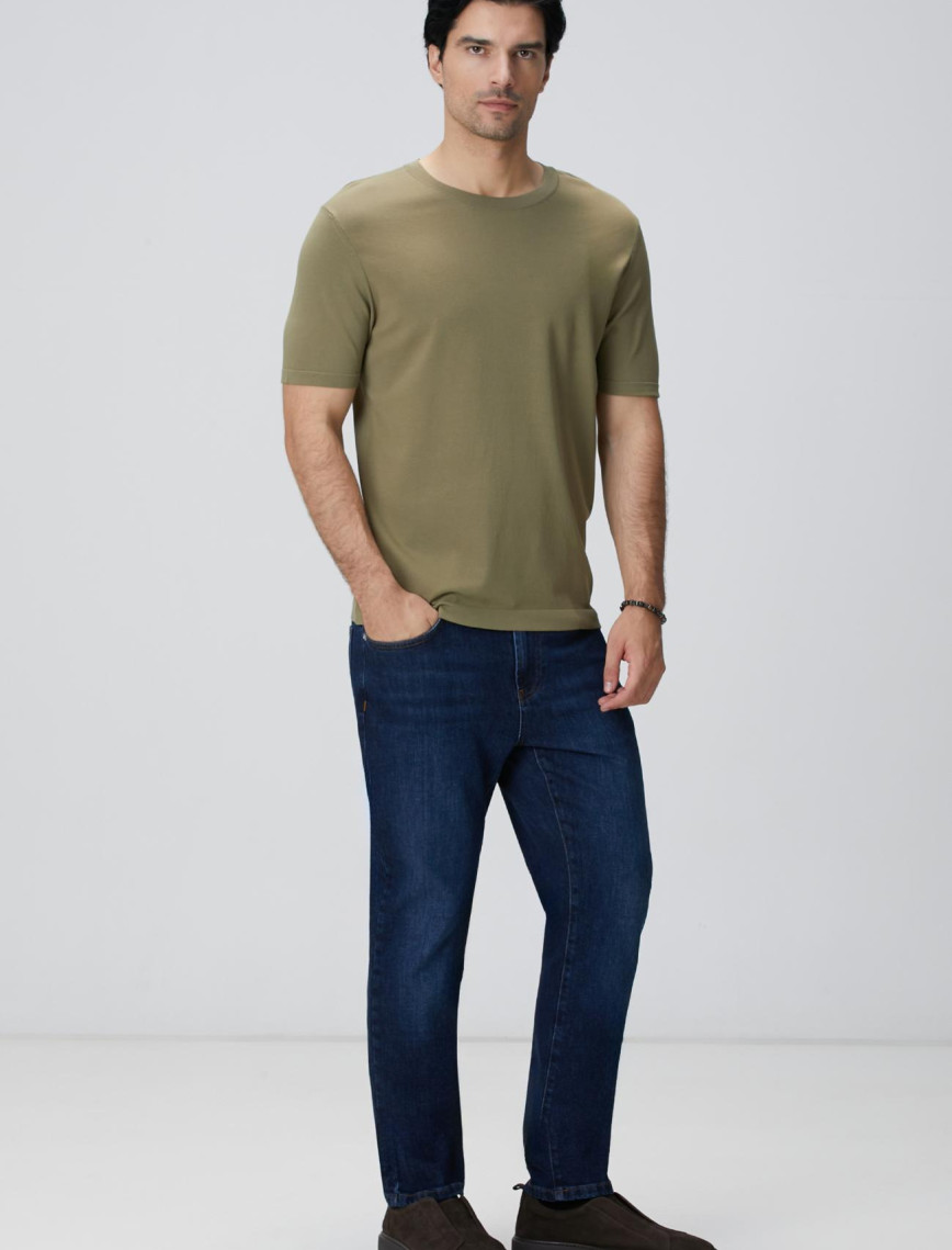 Network Erkek Haki Triko Kazak Network Erkek Haki Triko Kazak