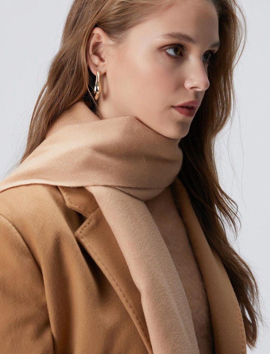 Network Kadın Camel Kaşmir Atkı