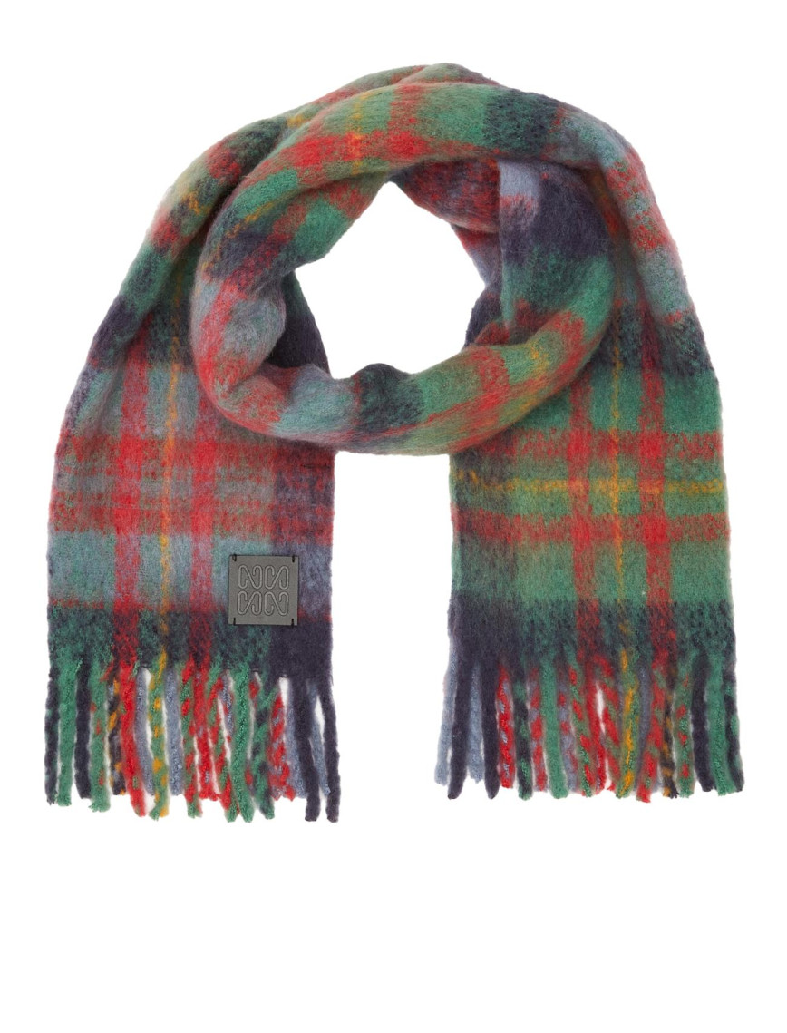 Network Kadın Yeşil Yün Karışımlı Atkı Network Kadın Yeşil Yün Karışımlı Atkı