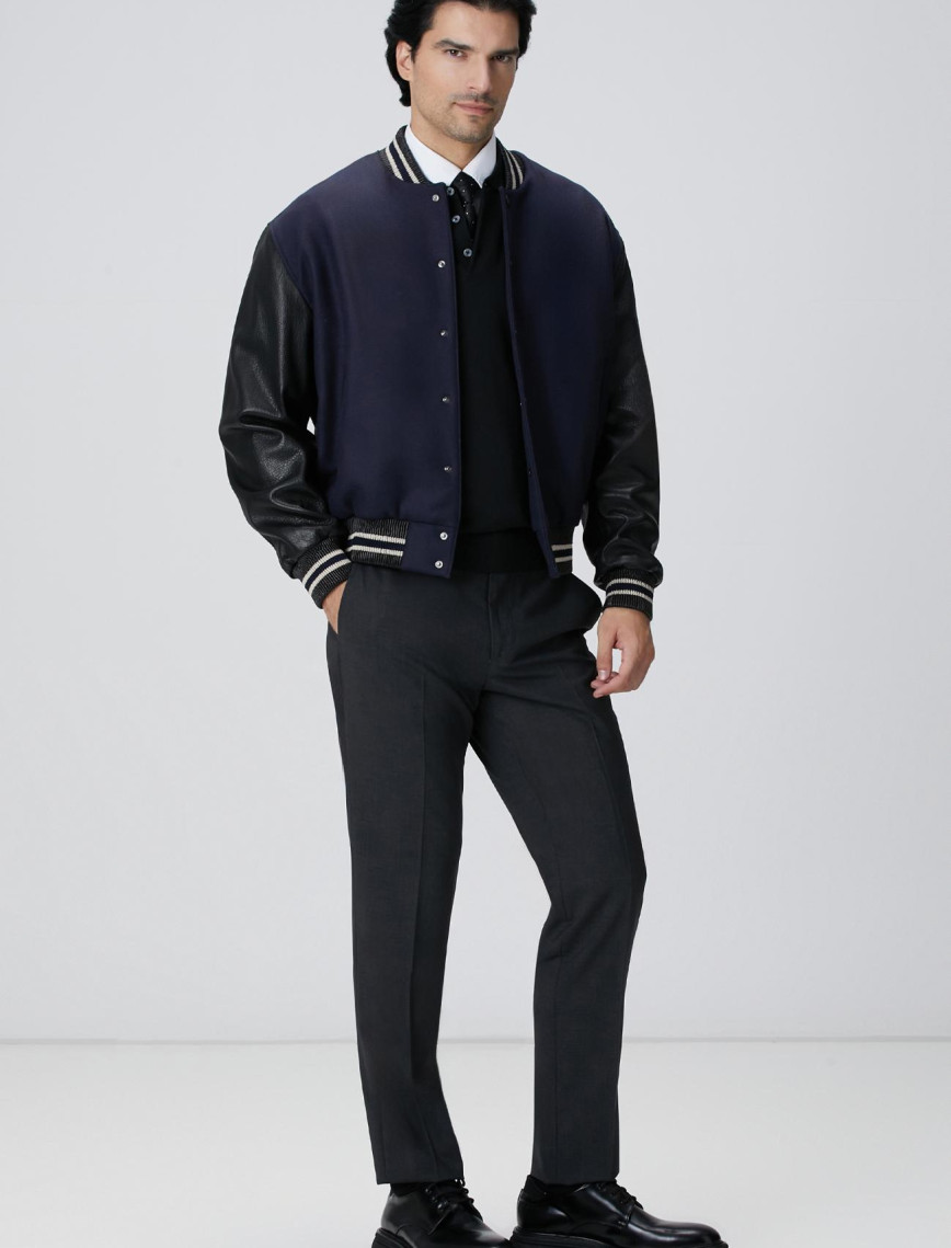 Network Erkek Siyah Yün Karışımlı Triko Kazak Network Erkek Siyah Yün Karışımlı Triko Kazak