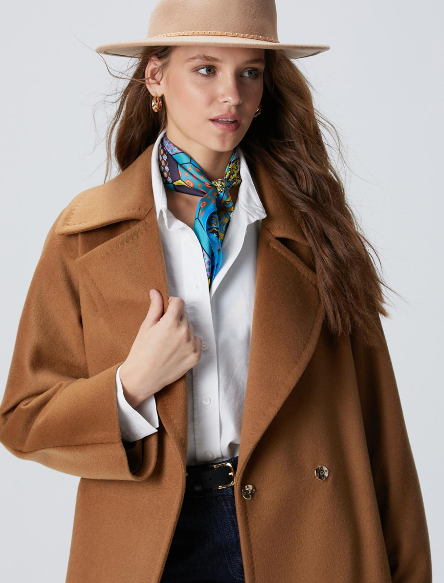 Network Kadın Camel Yün Şapka Network Kadın Camel Yün Şapka