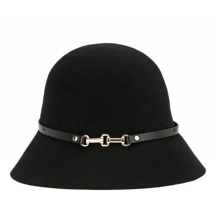 Network Kadın Siyah Yün Şapka