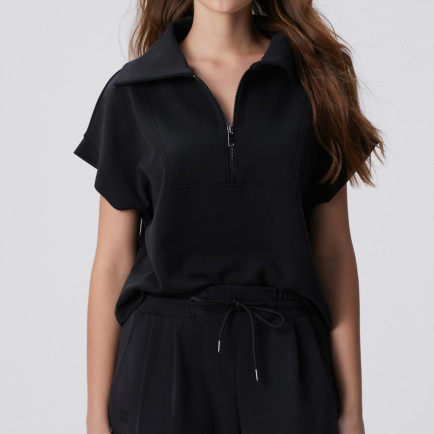 Network Kadın Siyah Modal Karışımlı Sweatshirt Network Kadın Siyah Modal Karışımlı Sweatshirt