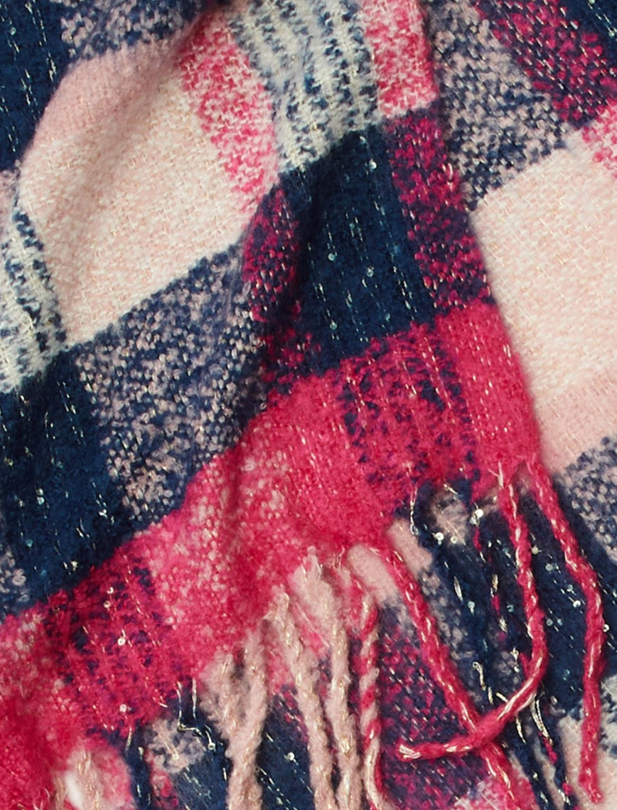 Network Kadın Renkli Atkı