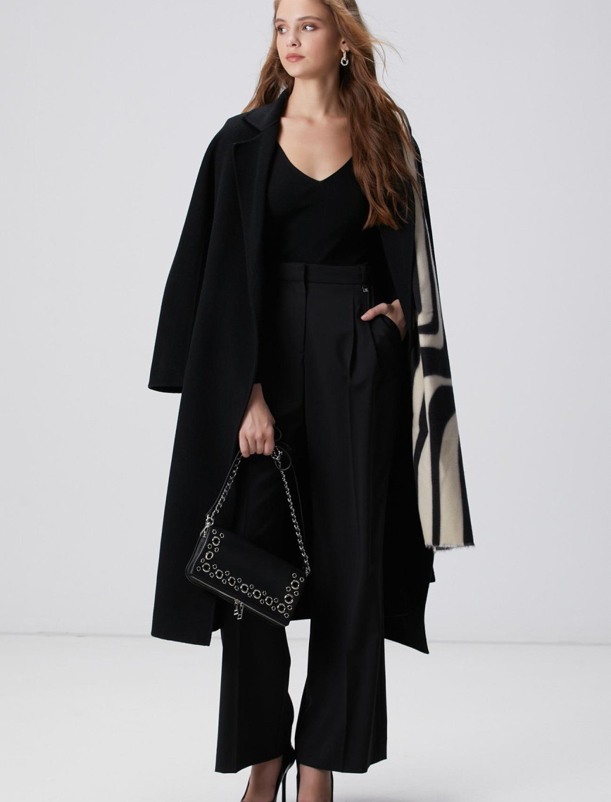 Network Kadın Siyah Kazak Network Kadın Siyah Kazak