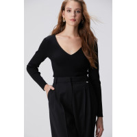 Network Kadın Siyah Kazak Network Kadın Siyah Kazak