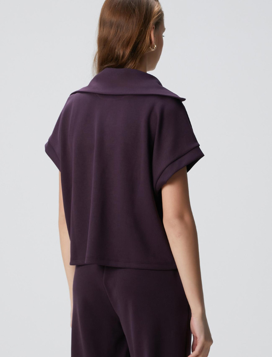 Network Kadın Mor Modal Karışımlı Sweatshirt Network Kadın Mor Modal Karışımlı Sweatshirt