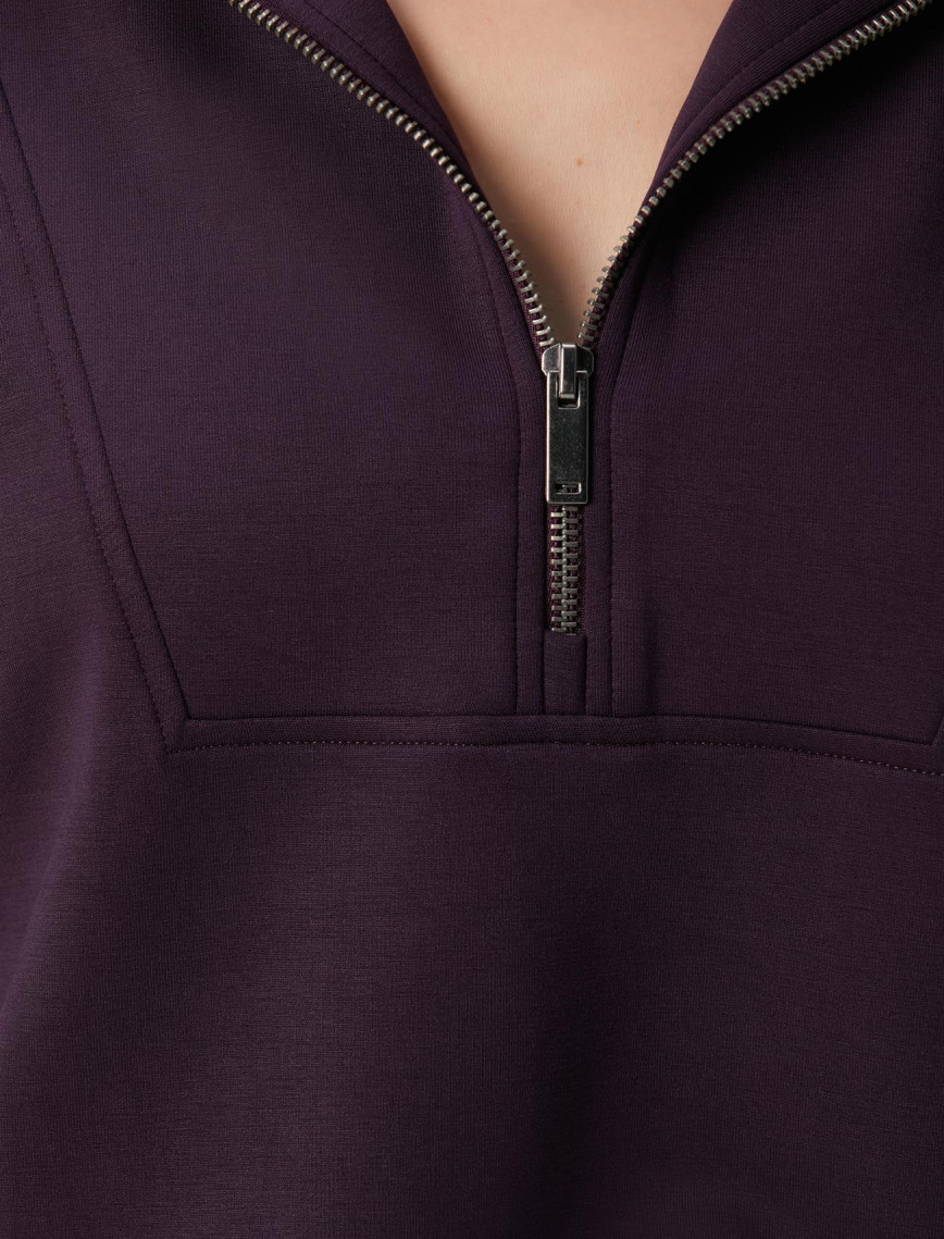 Network Kadın Mor Modal Karışımlı Sweatshirt Network Kadın Mor Modal Karışımlı Sweatshirt