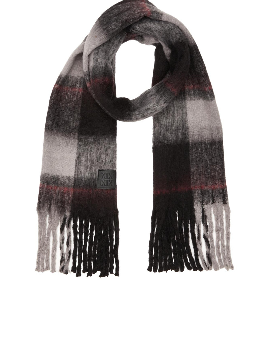 Network Erkek Siyah Beyaz Atkı Network Erkek Siyah Beyaz Atkı