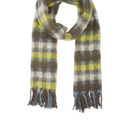 Network Kadın Yeşil Yün Karışımlı Atkı Network Kadın Yeşil Yün Karışımlı Atkı