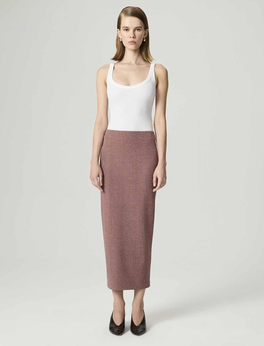 Yırtmaç Detaylı Maxi Etek Yırtmaç Detaylı Maxi Etek