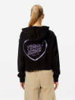 Tommy Jeans Crop Heart Slim Kadın Siyah Sweatshirt Tommy Jeans Crop Heart Slim Kadın Siyah Sweatshirt
