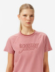 Tommy Jeans Regular Script Kadın Pembe T-Shirt Tommy Jeans Regular Script Kadın Pembe T-Shirt