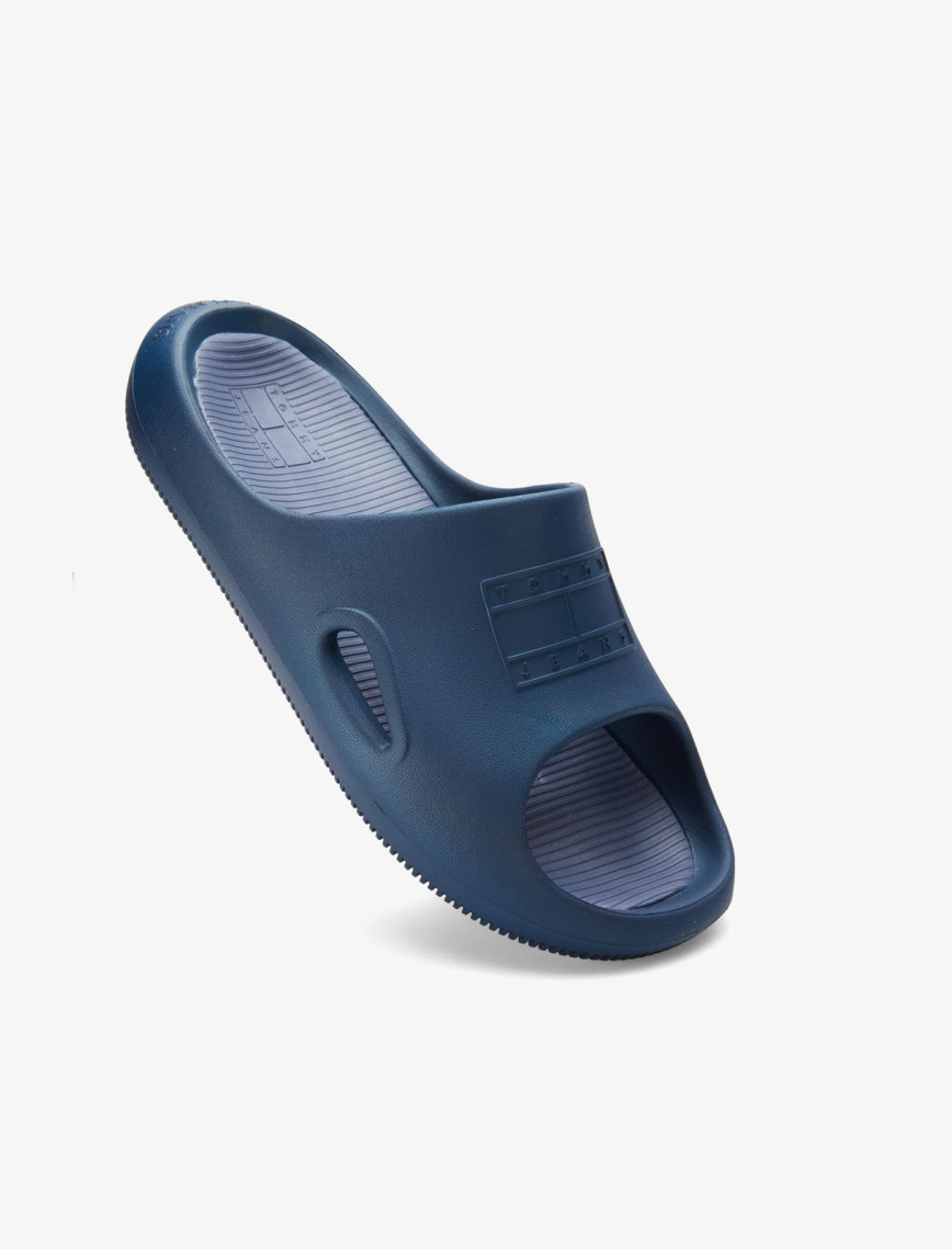 Tommy Hilfiger Logolu Erkek Lacivert Terlik Tommy Hilfiger Logolu Erkek Lacivert Terlik