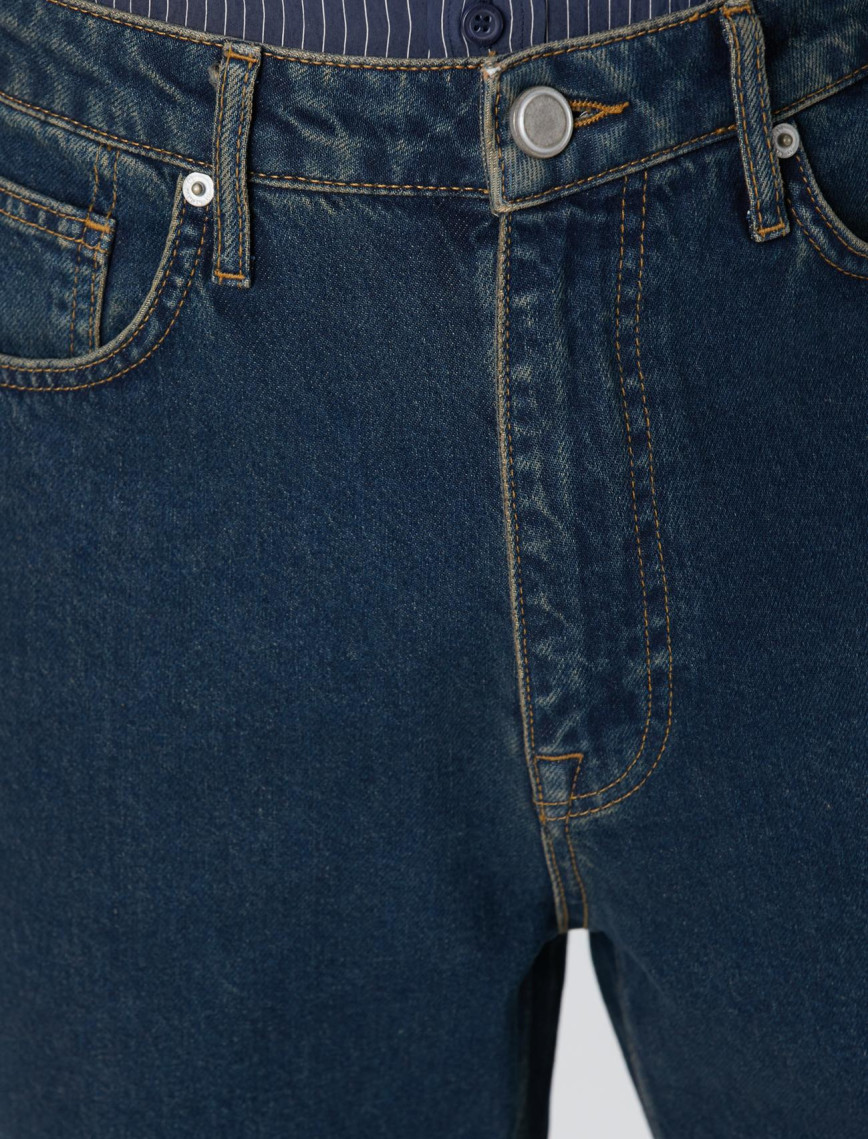 Network Erkek Lacivert Denim Pantolon