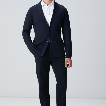 Network Erkek Lacivert Diyagonal Desenli Pantolon Network Erkek Lacivert Diyagonal Desenli Pantolon