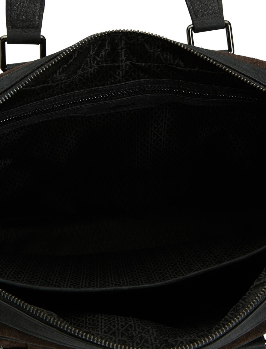 Network Erkek Kahverengi Deri Laptop Çantası Network Erkek Kahverengi Deri Laptop Çantası