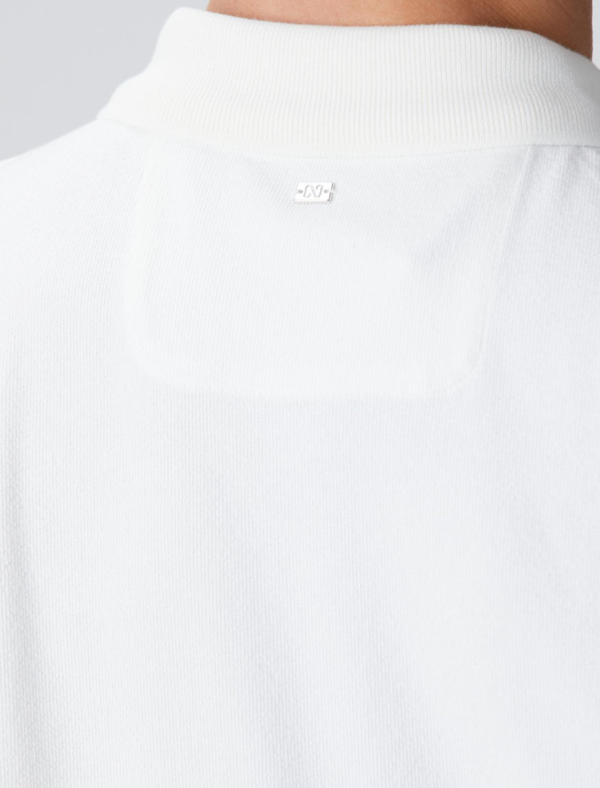 Network Erkek Kırık Beyaz Çıtçıtlı T-shirt Network Erkek Kırık Beyaz Çıtçıtlı T-shirt