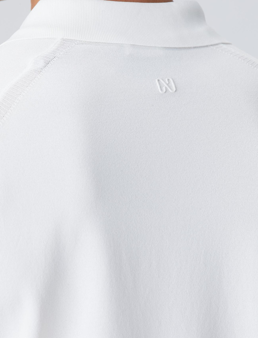 Network Erkek Kırık Beyaz Polo Yaka Triko Kazak Network Erkek Kırık Beyaz Polo Yaka Triko Kazak